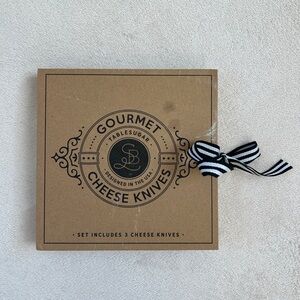 Gourmet Cheese Knife Set (3-Piece) | Tablesugar | Giftable Entertaining